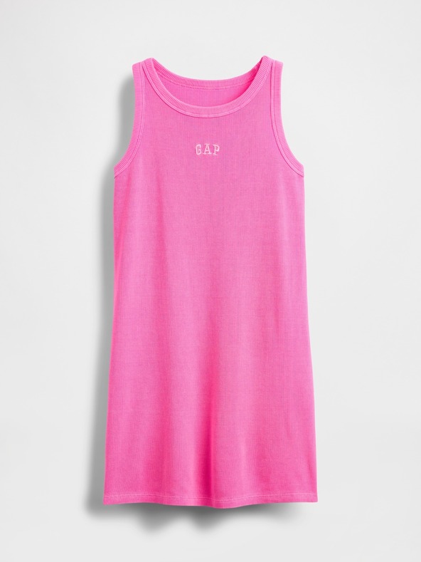 GAP Dětské žebrované šaty GAP