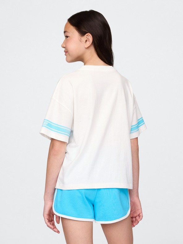 GAP Dětské oversize tričko Varsity GAP