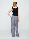 GAP Lněné kalhoty Wide-Leg GAP