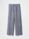 GAP Lněné kalhoty Wide-Leg GAP
