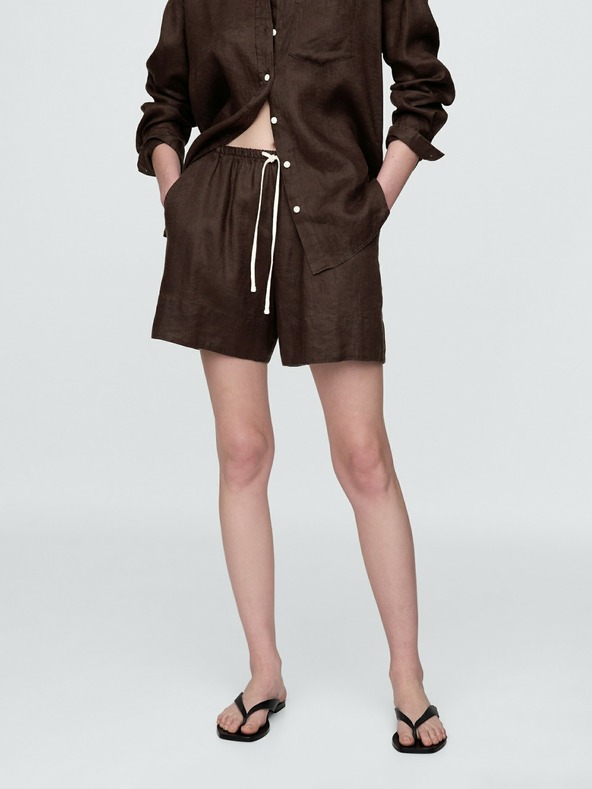 GAP Lněné kraťasy GAP