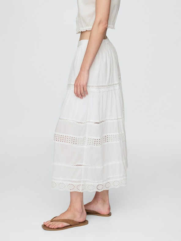 GAP Maxi sukně s krajkou GAP