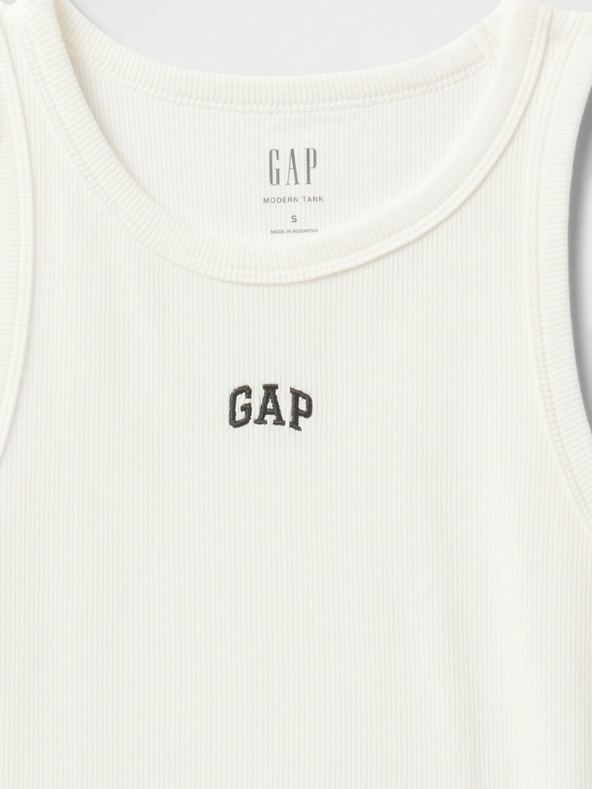 GAP Žebrovaný top s logem Americana GAP