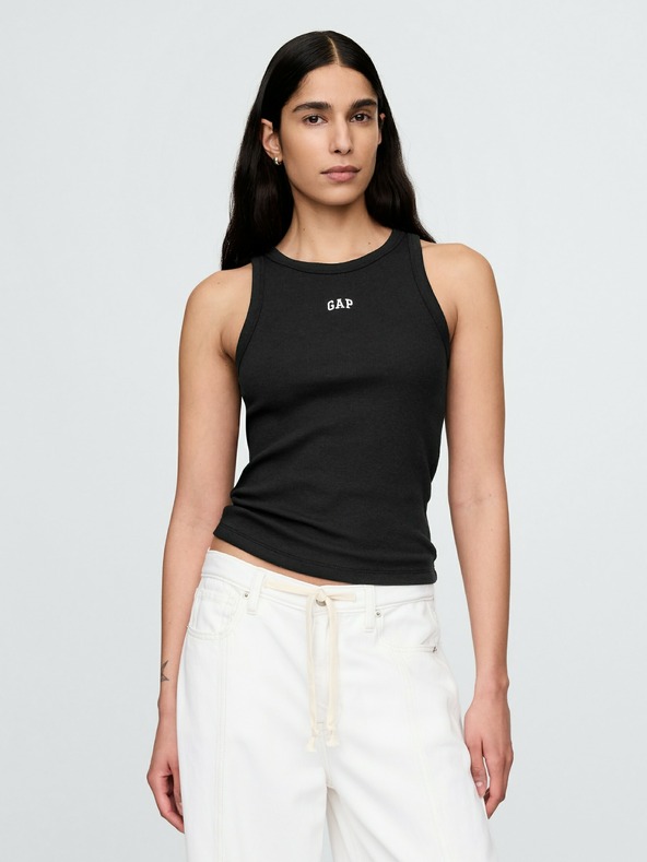 GAP Žebrovaný top s logem Americana GAP