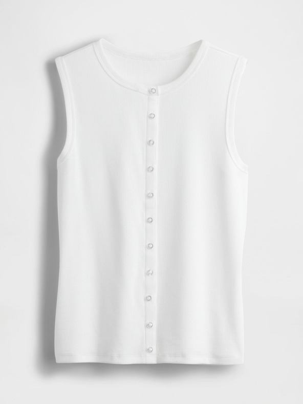 GAP Žebrovaná kardiganová vesta GAP