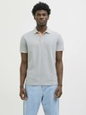 Jack & Jones Světle zelené pánské polo tričko Jack & Jones