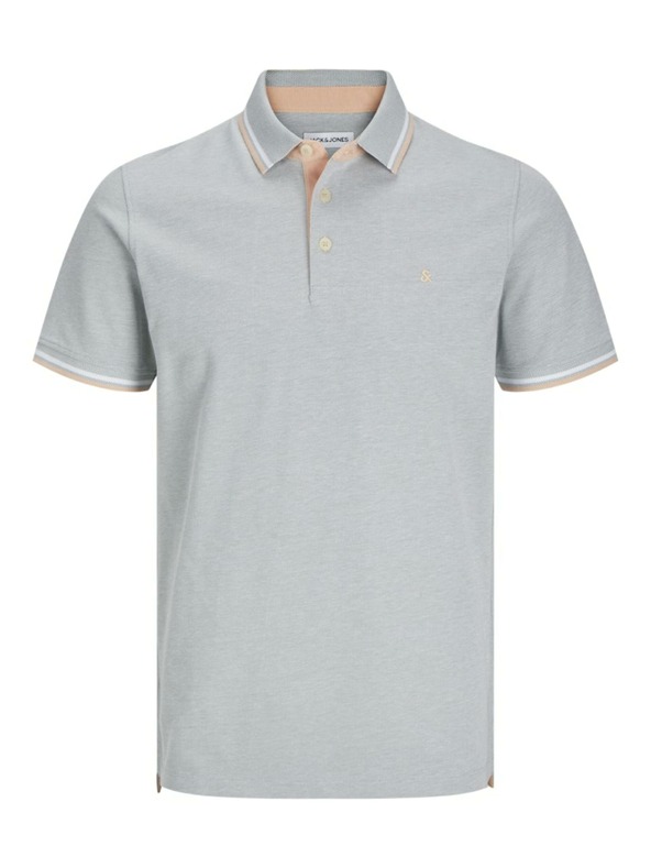 Jack & Jones Světle zelené pánské polo tričko Jack & Jones