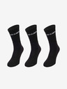 O'Neill Sada tří párů ponožek v černé barvě O'Neill Sportsocks 3P