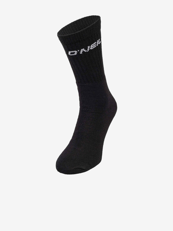 O'Neill Sada tří párů ponožek v černé barvě O'Neill Sportsocks 3P