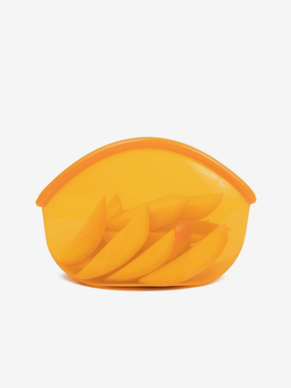 Fossil Oranžový silikonový sáček na potraviny Food Huggers (900 ml)