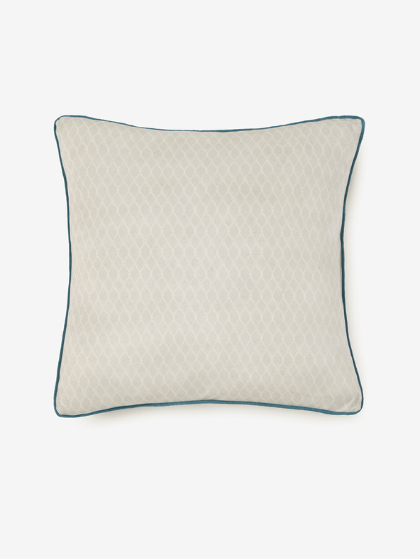 HIP 48 x 48 cm - Světle modrý oboustranný polštář s motivem HIP Camunda