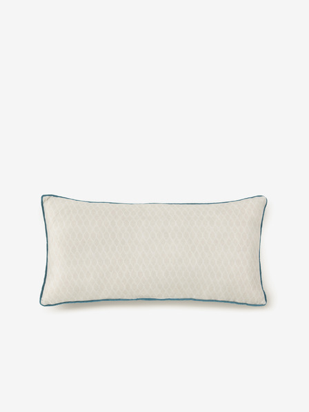 HIP 30 x 60 cm - Modro-krémový oboustranný polštář s motivem HIP Camunda