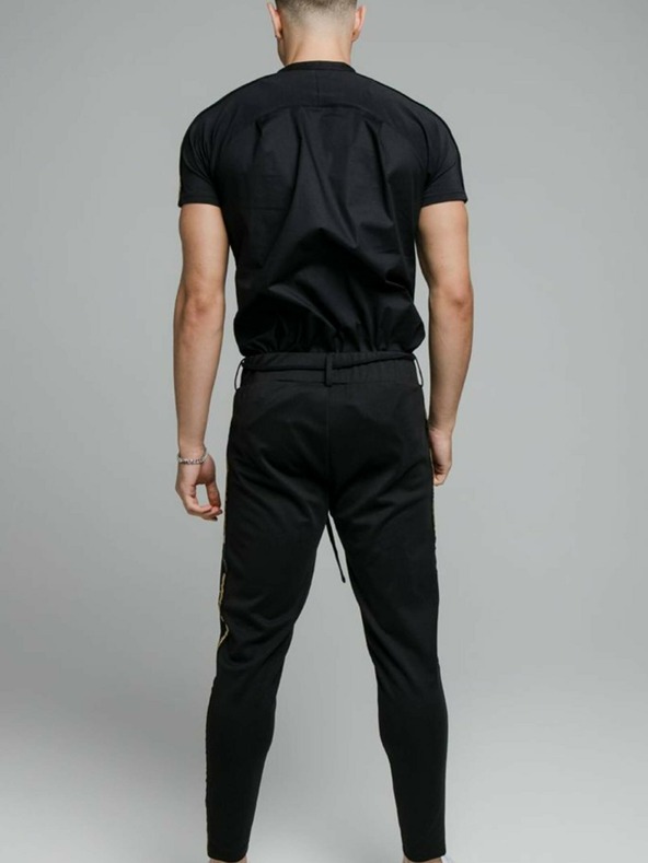 Siksilk Černé pánské tričko SikSilk