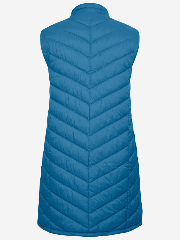 Fransa Modrá dámská prošívaná vesta Fransa