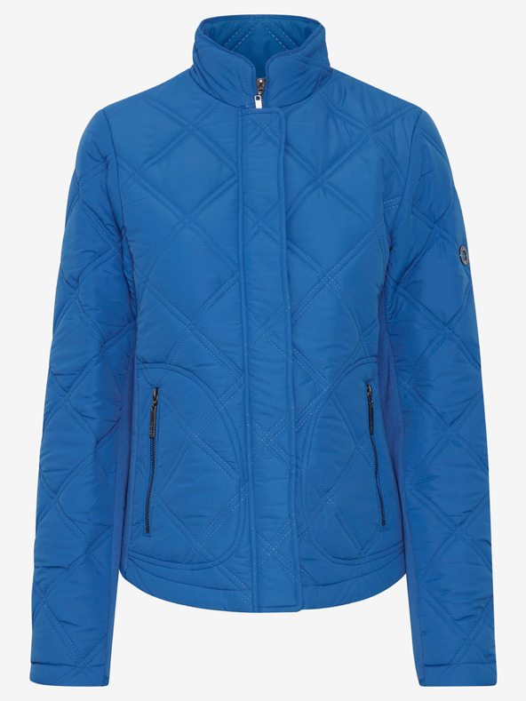 Fransa Modrá dámská prošívaná bunda Fransa