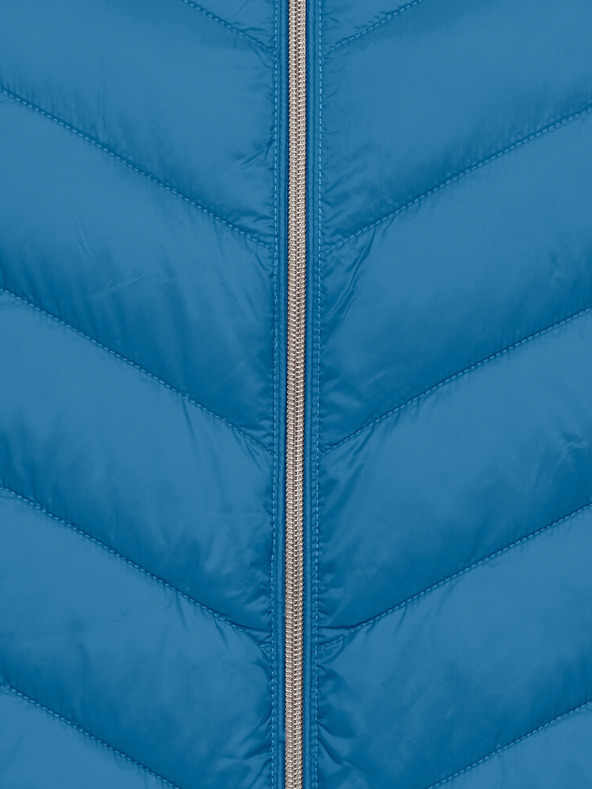 Fransa Modrá dámská prošívaná bunda Fransa