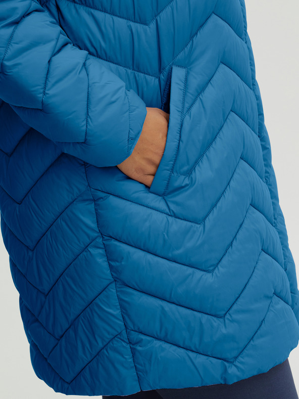 Fransa Modrá dámská prošívaná bunda Fransa