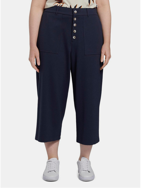 My True Me Tom Tailor Tmavě modré dámské culottes My True Me Tom Tailor