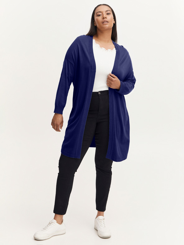 Fransa Tmavě modrý dámský kardigan Fransa