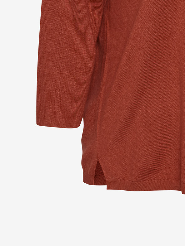 Fransa Cihlový dámský svetr Fransa