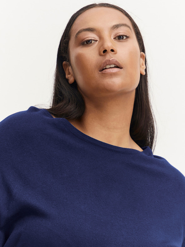 Fransa Tmavě modrý dámský svetr Fransa