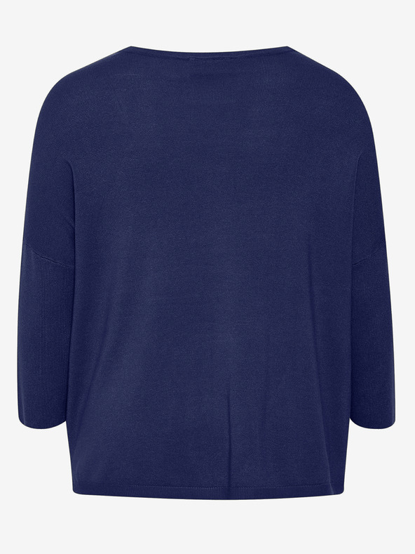 Fransa Tmavě modrý dámský svetr Fransa