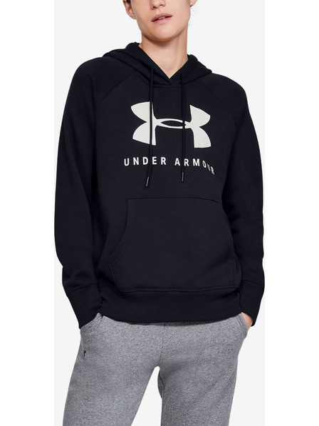 Under Armour Dámská mikina Under Armour RIVAL FLEECE SPORTSTYLE GRAPHIC HOODIE-B