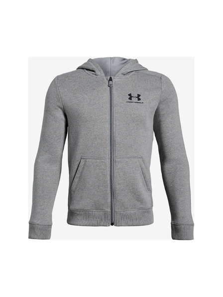 Under Armour Chlapecká mikina Under Armour Eu Cotton Fleece Full Zip