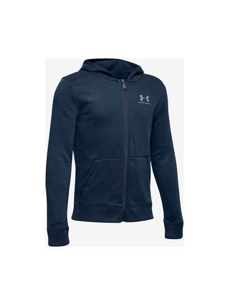 Under Armour Chlapecká mikina Under Armour Eu Cotton Fleece Full Zip