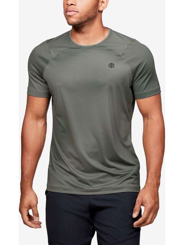 Under Armour Pánské kompresní tričko Under Armour HG Rush Fitted SS Printed