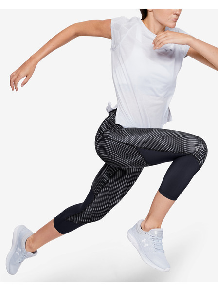 Under Armour Dámské kompresní legíny Under Armour W UA Fly Fast Printed Crop